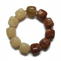 Bracelet Ice cube crème chocolat