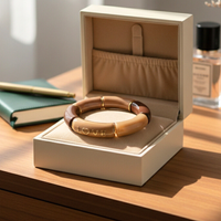 Bracelet Tube Love chocolat