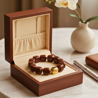 Bracelet mini cube chocolat