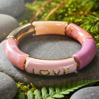 Bracelet Tube Love rose