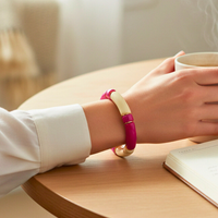 Bracelet 1/4 Tube fuchsia