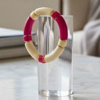 Bracelet 1/4 Tube fuchsia