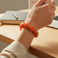 Bracelet cube orange