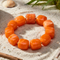 Bracelet cube orange