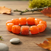 Bracelet cube orange
