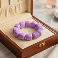 Bracelet cube lavande