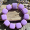Bracelet cube lavande
