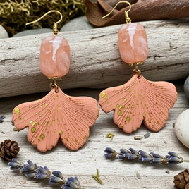 Boucles d'oreilles pêche