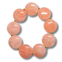 Bracelet palet rose clair