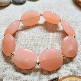 Bracelet palet rose clair