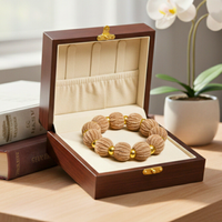 Bracelet chouchou taupe