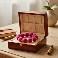 Bracelet chouchou rose