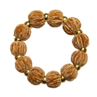 Bracelet chouchou Chocolat au lait