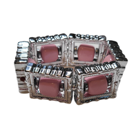 Bracelet tableau argent rose