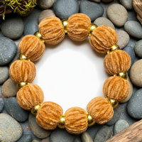 Bracelet chouchou Chocolat au lait