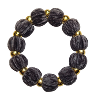 Bracelet chouchou noir