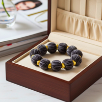 Bracelet chouchou noir