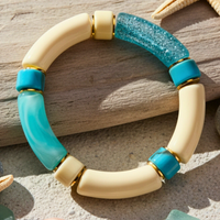 Bracelet 1/4 Tube turquoise