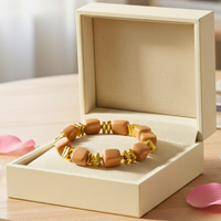 Bracelet mini cube camel