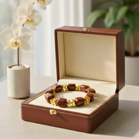 Bracelet mini cube chocolat