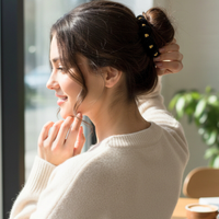 Bracelet chouchou noir