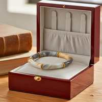 Bracelet Tube 8mm Marbre