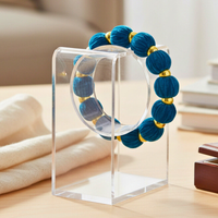 Bracelet chouchou bleu marine