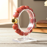Bracelet mini cube rose ancien