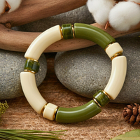 Bracelet 1/4 Tube vert