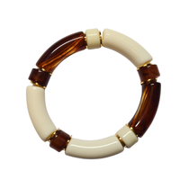 Bracelet 1/4 Tube caramel