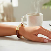 Bracelet 1/4 Tube caramel