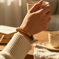 Bracelet Tube Love chocolat