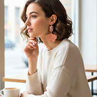 Boucles d'oreilles pêche