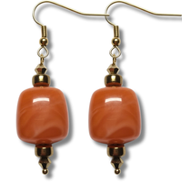 Boucles d'oreilles ice cube acidulé