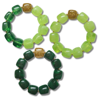 Bracelet Ice cube vert