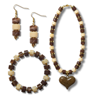 Parure Chocolat nougat