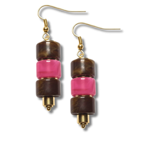 Parure chocolat framboise