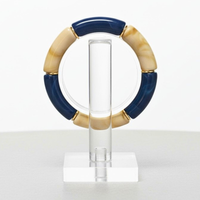 Bracelet Tube Bleu roi
