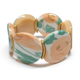 Bracelet palets floral
