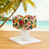 Bracelet palets fleur hibiscus