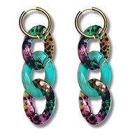 Bracelet Maillons léopard groovy