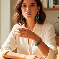 Bracelet Maillons léopard groovy