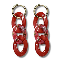 Bracelet Maillons fraise