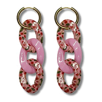 Bracelet Maillons cerise