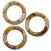 Bracelet Tube nude dégradé