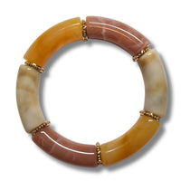 Bracelet Tube nude dégradé