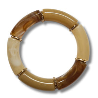 Bracelet Tube nude dégradé