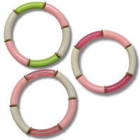 Bracelet Tube 8mm rose