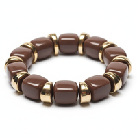Bracelet Ice cube Chocolat