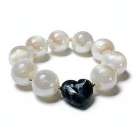 Bracelet Mystic Love blanc